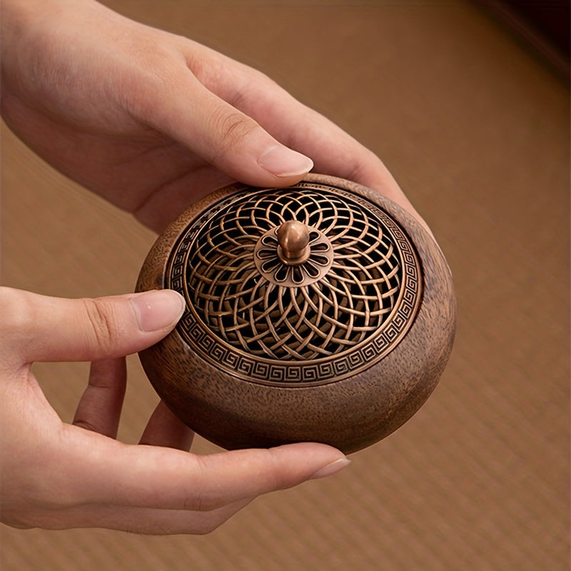 Walnut Incense Holder