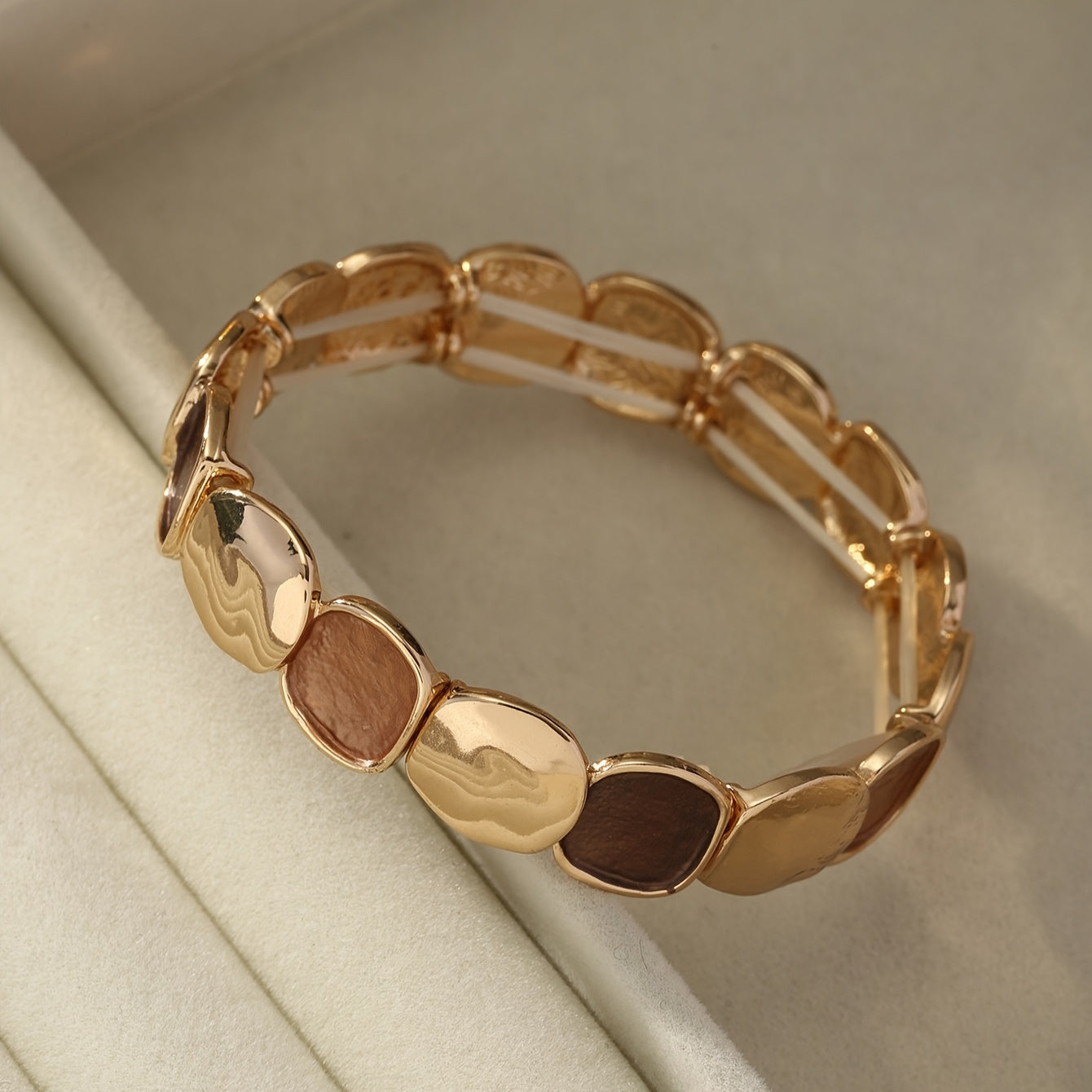 Golden Alloy Bracelet