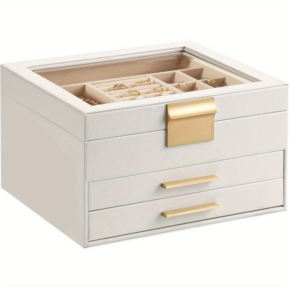 Glass Jewelry Box