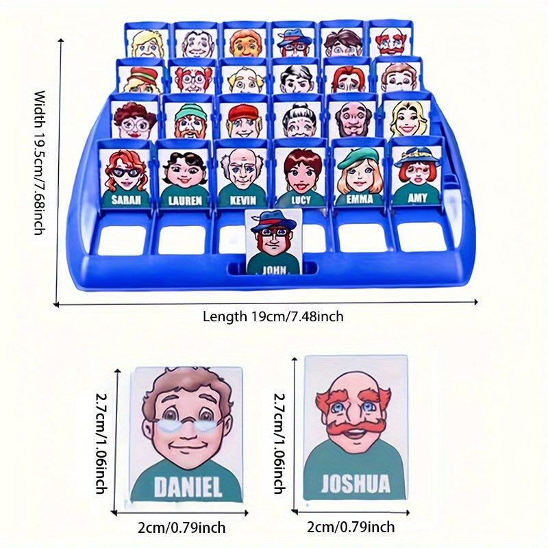 Guess Who The Classic Mystery Face Game