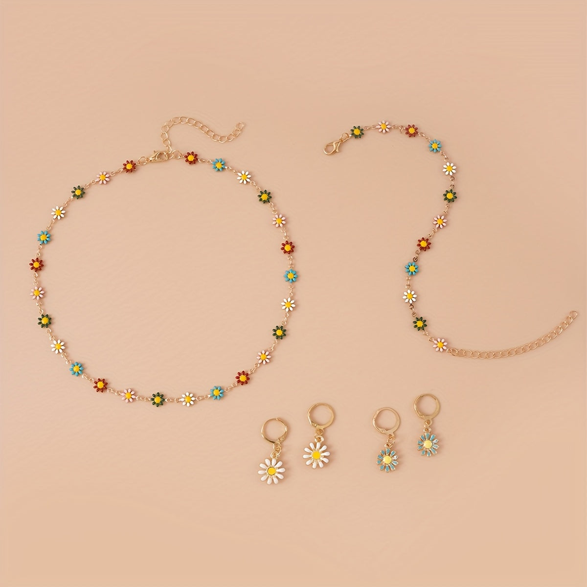 Boho Vintage Chrysanthemum Set